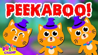 Peekaboo Halloween  Kids Songs  Super Simple Songs  Nursery Rhymes amp Kids Songs [upl. by Nylaj]