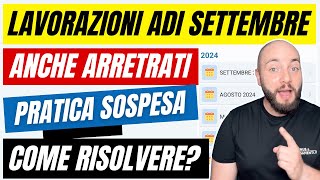 ASSEGNO DI INCLUSIONE Settembre 2024 lavorazioni arrivate [upl. by Abehsile]