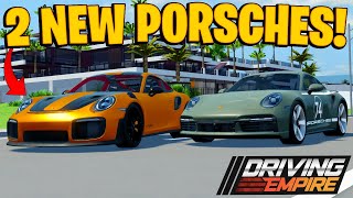 New LIMITED Porsche Update In Driving Empire [upl. by Llessur72]