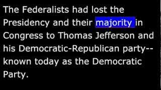 American History  Part 034  Jefferson  Louisiana Purchase Marbury decision  Hamilton killed [upl. by Gerita]