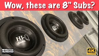 Savard HiQ 8” Subs in Custom Box 4K [upl. by Niobe444]