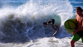 Skimboard in Laguna スキムの聖地ラグナ！！ [upl. by Alcot]