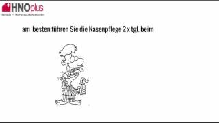 Tipps zur Nasenpflege [upl. by Enyallij263]