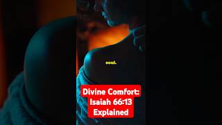 Divine Comfort Isaiah 6613 Explained bibleverses jesus shorts motivation [upl. by Enihpets]