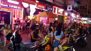 Street 130 Phnom Penh Cambodia 2024 4K Red Light District  Phnom Penh nightlife [upl. by Airpal]