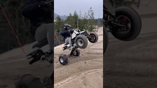 Tandem banshee treeshot banshee yamaha atv quad sand dune dunes race 2stroke offroad [upl. by Laira]