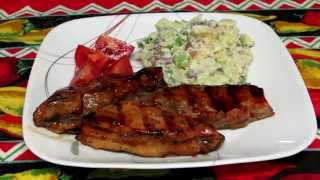 Easy Grilled Super Lean Pork Country Style Ribs [upl. by Yeca]