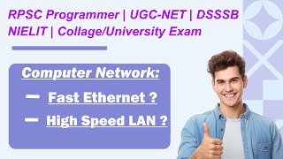 Fast Ethernet and High Speed LAN  Computer Network Tutorial [upl. by Bergen593]