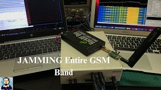 Jamming Entire GSM Band with Automated Script  HackRF  USRP N210  GQRX  DragonOS Focal [upl. by Yleek]