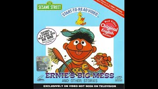 Sesame Street StarttoRead Video Ernies Big Mess amp Other Stories RAW COPY2001 HVN VCD Release [upl. by Franck64]