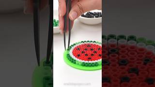 Perler Bead Fruit 🍉 🍋 [upl. by Aivata559]