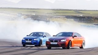 2013 BMW M5 vs 2013 BMW M6 Coupe at the Track  CAR and DRIVER [upl. by Pincus]