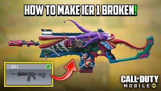 The ICR 1 Best quotBrokenquot GunsmithLoadout Class Setup  Fast ADS  No RECOIL High Accuracy S11 CODM [upl. by Perloff]