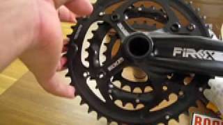 Truvativ Firex Team crankset Unpacking [upl. by Felicity796]