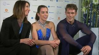 Evelyn Walsh amp Trennt Michaud  2019 Finlandia Trophy FS [upl. by Suzanna]