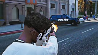 Al Saab claps a cop while doing a 20k job for Bobby Charles  GTA NoPixel 40 [upl. by Olia244]