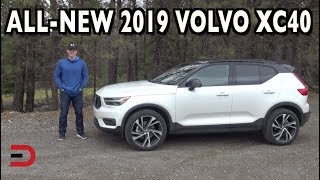 Heres the 2019 Volvo XC40 AWD RDesign on Everyman Driver [upl. by Enelrats]