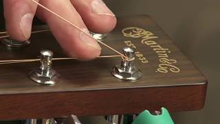 How to Change Strings on restring Your Guitar  Art Eichele [upl. by Alford]