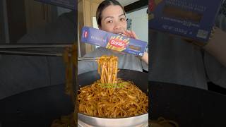 Make Asian style garlic noodles using Italian pasta part 1 of 2 [upl. by Ylaek]