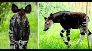 EL OKAPI  Leyenda Viva de la Selva Africana [upl. by Elyrehc]