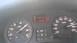 dacia logan 16 mpi max speed [upl. by Attenehs]