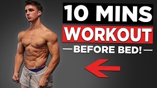 10 MIN BODYWEIGHT WORKOUT NO EQUIPMENT HOME WORKOUT [upl. by Nyral]