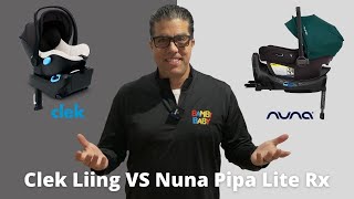 Nuna Pipa Lite Rx vs Clek Liing  Best Car Seat  Bambi Baby Review [upl. by Noivad133]