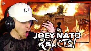 This HAD TO Happen Joey Nato Reacts to Attack on Titan Openings S1S4 [upl. by Carlye]