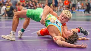 120 – Brandon Anderson G of Illinois Cornstars vs Preston Waughtel R of Vandalia IL [upl. by Letha]