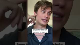 Nicholas Galitzine Talks about The Idea of You nicholasgalitzine annehathaway [upl. by Terza]