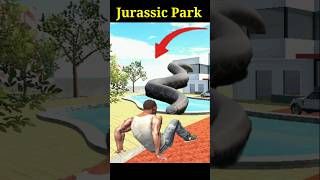 Anaconda On The Jurassic Park  Indian Bike Driving 3d  shorts indianbikedriving3d ytshorts [upl. by Cas]