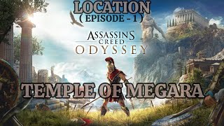 Militarized Temple of Megara  Assassins Creed Odyssey  Episode 1 gameplay [upl. by Leshia]