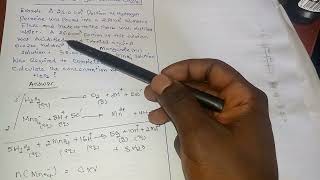 how to oxidise hydrogen peroxide in redox titration [upl. by Linneman]