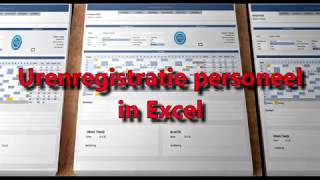 Urenregistratie personeel in Excel [upl. by Raynor]