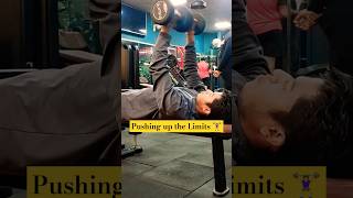 Day25🇮🇳 Pushing up the Limits  Dumbbell Chest Press  Chest Workout  Gym Vlogs [upl. by Masry]