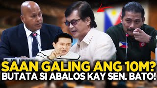 HETO NAKAKA GALIT BUTATA SI ABALOS KAY SEN BATO SAAN GALING ANG 10M ABALOS LIZA TAMBA MAKINIG [upl. by Manella]