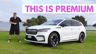 Skoda Enyaq Sportline Max Review First Impressions [upl. by Nylissej]