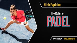 The Rules of Padel Paddle Tennis  EXPLAINED [upl. by Panter]