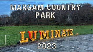 Margam Country Park Winter Light Trail 2023 [upl. by Aicirtac335]