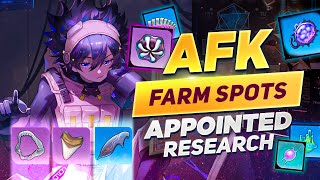 AFK Farm Spots amp Appointed Research Mats Location Tower of Fantasy 24 [upl. by Aizatsana]