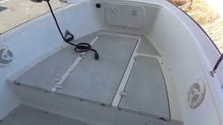 WALKAROUND 1987 Aquasport 170 Center Console [upl. by Corb]