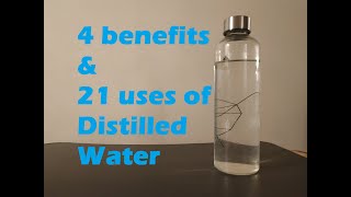 MustKnow Benefits of Distilled Water [upl. by Ailongam529]