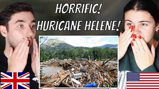 Brits React to the Devastating Hurricane Helene [upl. by Nomolas157]