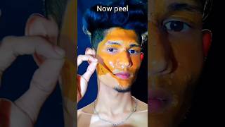 peel mask 🎭 peel mask coffee turmaric makup reels shorts trending tamil song [upl. by Gebler887]