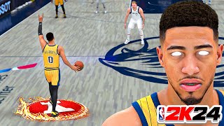 Tyrese Haliburton Is A PLAYMAKING GOD In NBA 2k24 Play Now Online [upl. by Olaf]