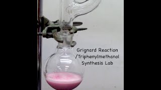 Grignard Reaction lab Synthesis of Triphenylmethanol [upl. by Berke]