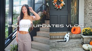 CURRENT HOUSE UPDATES  home goods haul new walk in closet arhaus delivery [upl. by Anayad]