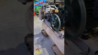 Part 2 budget gas compressor To assist shop compressor when sand blasting and spray foam rig [upl. by Zoldi672]