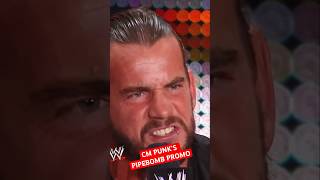 PART 2 CMPunk’s infamous Pipebomb promo 💣 WWE WWERaw [upl. by Lara846]