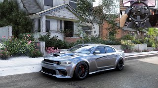 Dodge Charger SRT Hellcat Fast X  Forza Horizon 5  Thrustmaster TX [upl. by Mcclimans878]